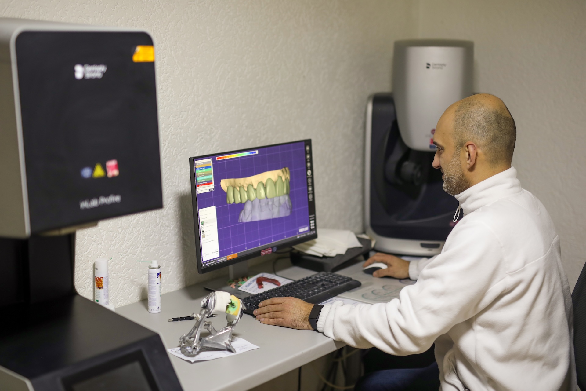 Modern dental technology equipment, digital dental systems