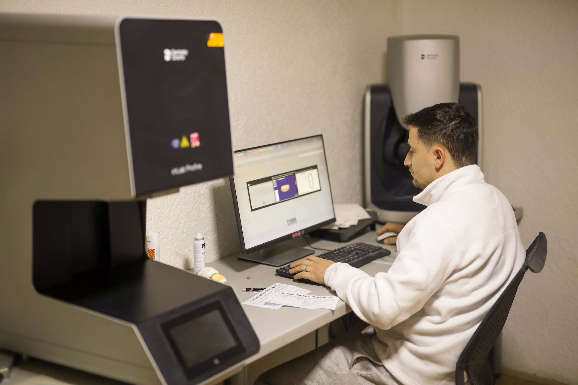 Modern dental technology equipment, digital dental systems