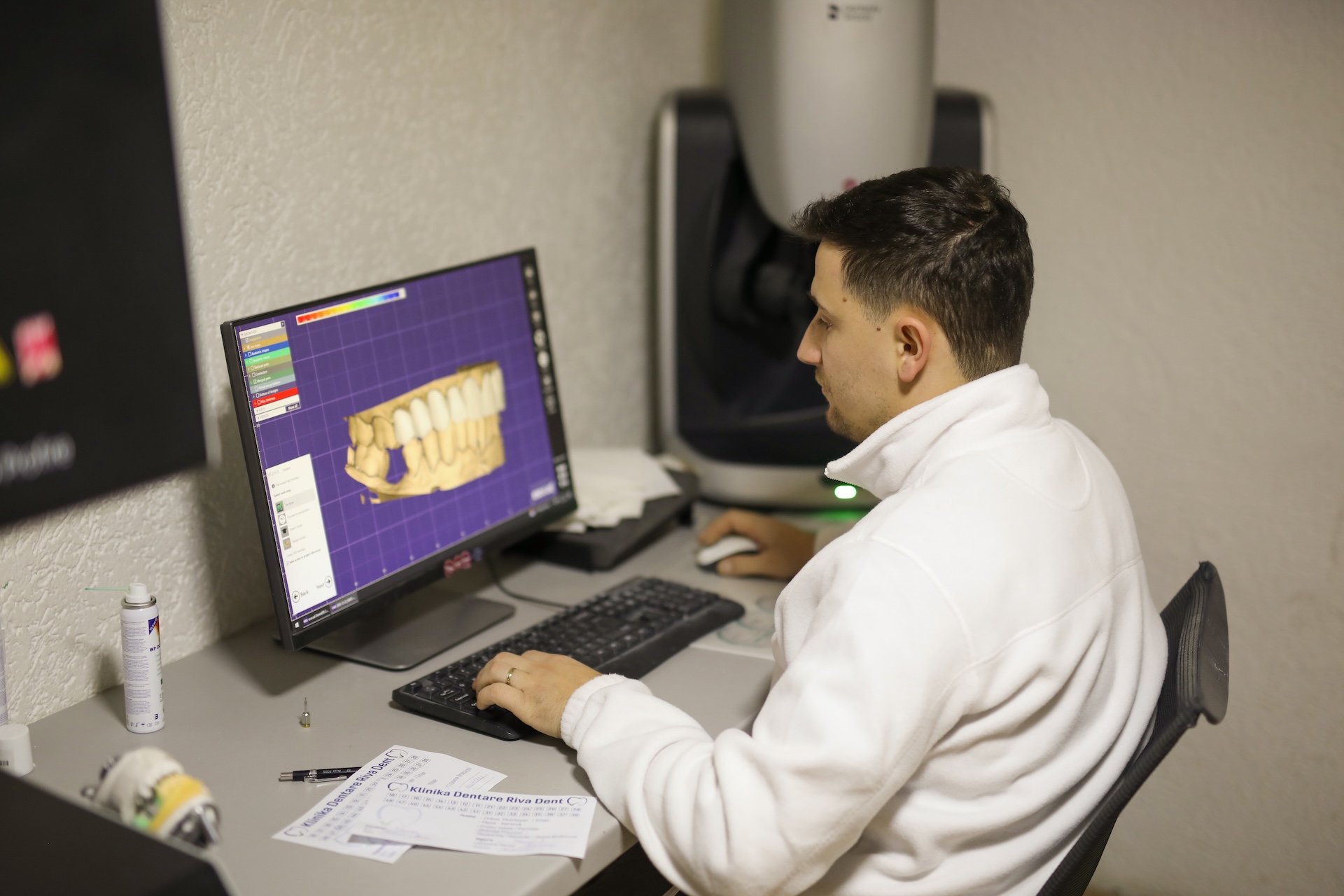 Modern dental technology equipment, digital dental systems