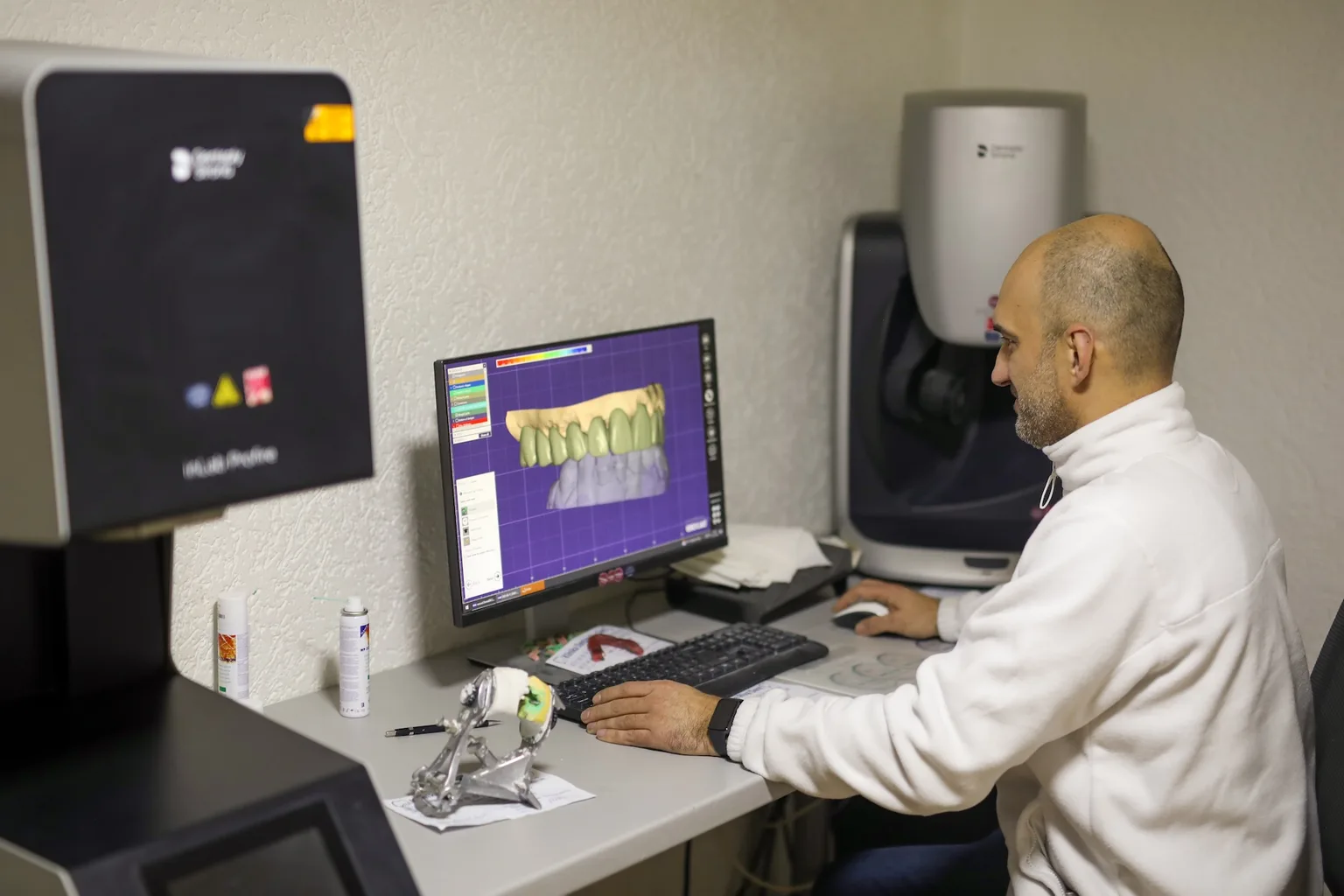 Modern dental technology equipment, digital dental systems
